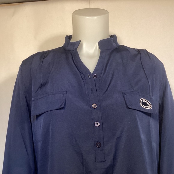 UG Apparel Penn State Nittany Lions Women’s 3/4 sleeve blouse size Medium - Picture 2 of 8